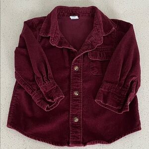 Old navy corduroy button up -18-24 months